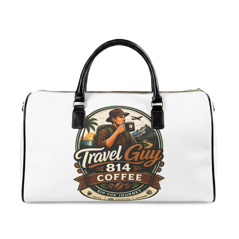 Travel Guy 814 Coffee Faux Leather Travel Bag