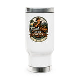 Travel Guy Coffee 14oz Stainless Steel Travel Mug with Handle