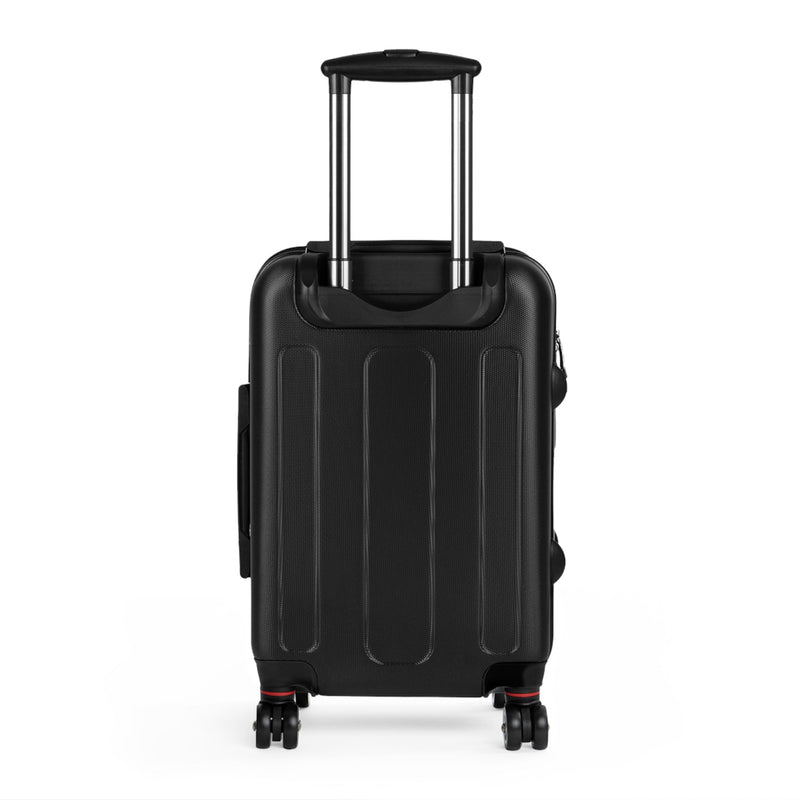 Travel Guy Coffee Suitcase – Retro Adventure Logo Carry-On