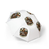 Vintage Travel Guy Coffee Logo Foldable Umbrella